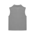 thumbnail image 3 of TBWNWG Girls Tops Casual Linen Shirt Button Down for Toddlers Comfortable Breathable Everyday Wear,Size 4-5 Years, 3 of 4