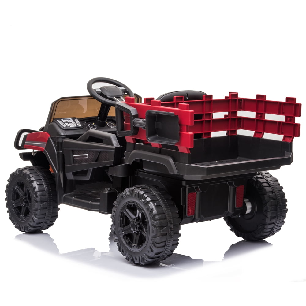 Ride On Truck, 12V Battery Powered Electric Ride On Car with 2.4 GHZ