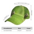 thumbnail image 2 of Sikiie golf ball after putting to the golf hole Print Unisex Vintage Washed Unstructured Baseball Cap Soft Cap Adjustable Unisex Baseball Hat Dad Hat, 2 of 6