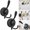 Matte Black, variant on No-Drill Suction Cup Twin Hooks, Stainless Steel Waterproof Heavy Duty Hooks for Bathroom, Shower, Kitchen, Mirrors - 4 Pack Gold
