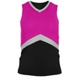 thumbnail image 4 of Augusta Sportswear Black/ Power Pink/ Metallic Silver 5698 M, 4 of 5