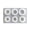 Style 1, variant on Circle Modeling Mold Resin Rings Casting Mould Pendant Jewelry Making Epoxy DIY
