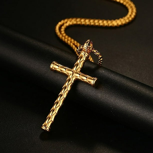 Dragon cross necklace sale