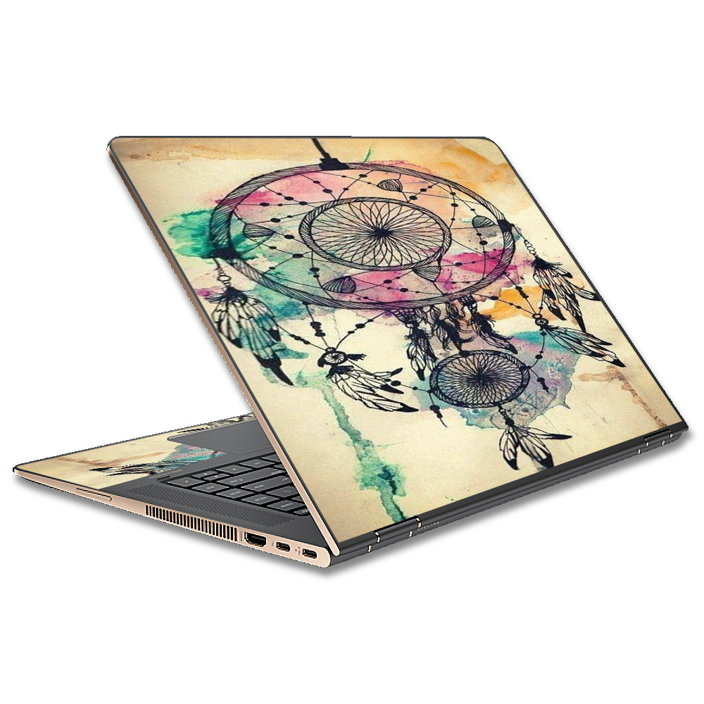 Skins Decals For Hp Spectre X360 15T Laptop Vinyl Wrap Dream Catcher 