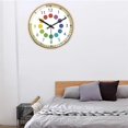 thumbnail image 5 of Silent Non Ticking Kids Wall Clock Battery Operated Colorful Decorative Clock For Children Bedroom GuanGuan, 5 of 5
