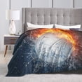 thumbnail image 6 of Volleyball Ball Throw Blanket Fun Super Soft Warm 50x40, 6 of 6