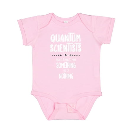 

Inktastic Quantum Scientists White Text Gift Baby Boy or Baby Girl Bodysuit