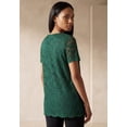 thumbnail image 2 of Jessica London Women's Plus Size Stretch Lace Tunic, 2 of 6