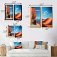 thumbnail image 4 of Designart "Coastal Simplicity Photo VIII" Beach & Ocean Framed Wall Art Set Of 2 - Beige Beach Framed Canvas Set For Living Room Decor, 4 of 7