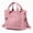 Pink187, variant on Canvas Tote Bag, Crossbody Shoulder Handbag, Multi Pocket Lightweight Carry Bag for Work Shopping Travel Daily Organizer Use