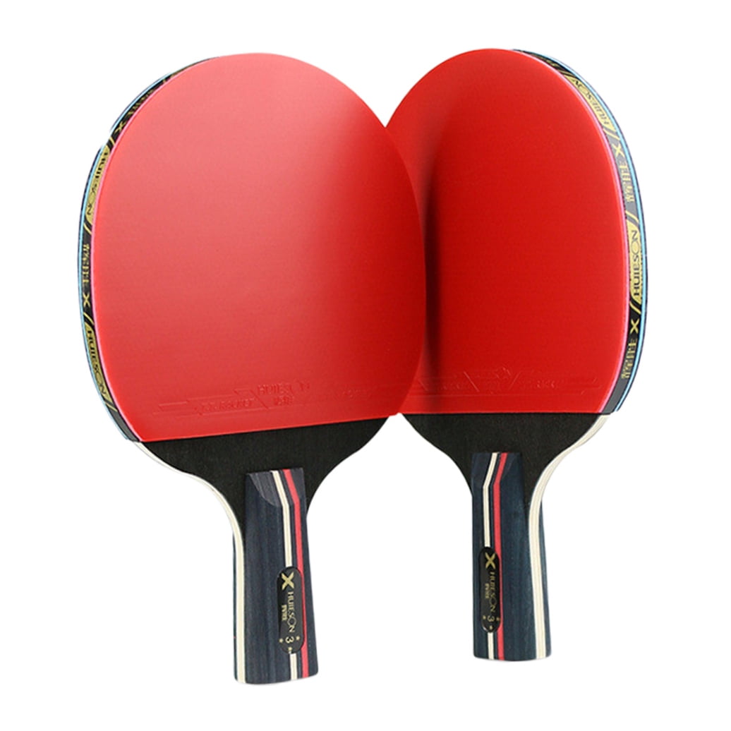DEEPCRAFF 1Set Table Tennis Rackets with Anti Slip Grip Assorted Color for Indoor and Outdoor Training