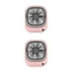 thumbnail image 2 of Injueey Ventilador portátil de mano Ventiladores de aire recargables de bajo ruido 1.5W-2.5W Cool Rosado 2Conjunto, 2 of 6