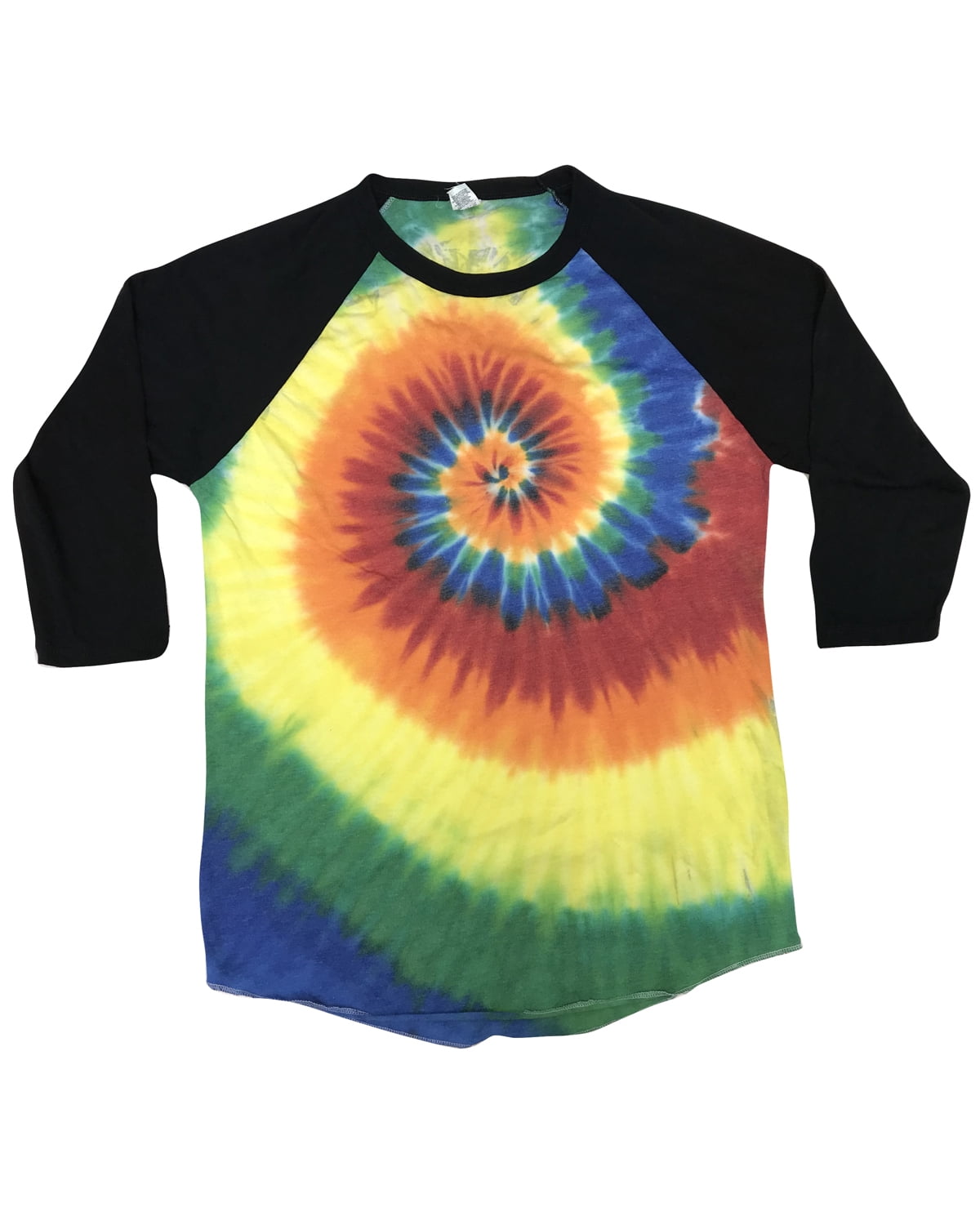 tie dye raglan tee