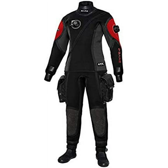 Guardian Tech Dry Suit, Womens, Red - XS