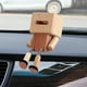 thumbnail image 5 of Figura de madera con pies temblorosos, decoración de escritorio, muñeca tambaleante, decoración de mesa Estilo B, 5 of 8
