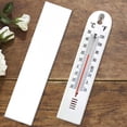 thumbnail image 6 of Wall Mounted Indoor Outdoor Thermometer | Digital Room Temperature Gauge for Home Office, Greenhouse, Garden | Accurate -50 to 50°C Range, Durable Plastic, Easy-to-Read 202.8x43.85mm, 6 of 9