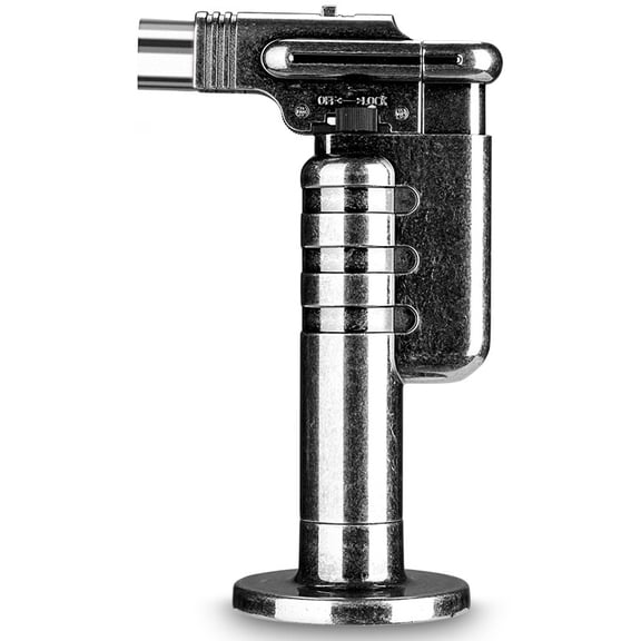 Cigar Lighter Windproof Direct Punching Welding Gas Lighters Portable Gift Box Packaging