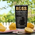 thumbnail image 6 of Boss Day Gifts for Him Men, Boss Gifts for Men, Cool Gifts for Bosses, National Boss Day Gifts, Boss Appreciation Gifts, Funny Boss Gifts, Christmas Birthday Gifts for Boss Tumbler 20oz, 6 of 6