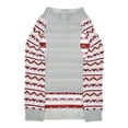 thumbnail image 3 of Vibrant Life Pink Zigzag Dog Sweater, Small, 3 of 6