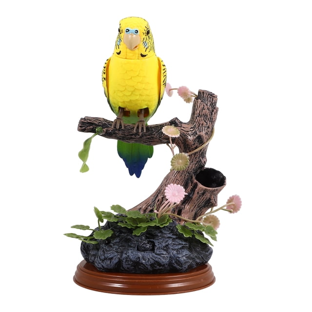 Recording Talking Parrot Kids Educational Toy Adorable Electric Parrot No Battery