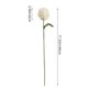 thumbnail image 3 of Ramo de flores de hilo hecho a mano – Arreglo floral artificial de crisantemos con pompones tejidos para decoración del hogar, centro de mesa, regalo de primavera, 3 of 6