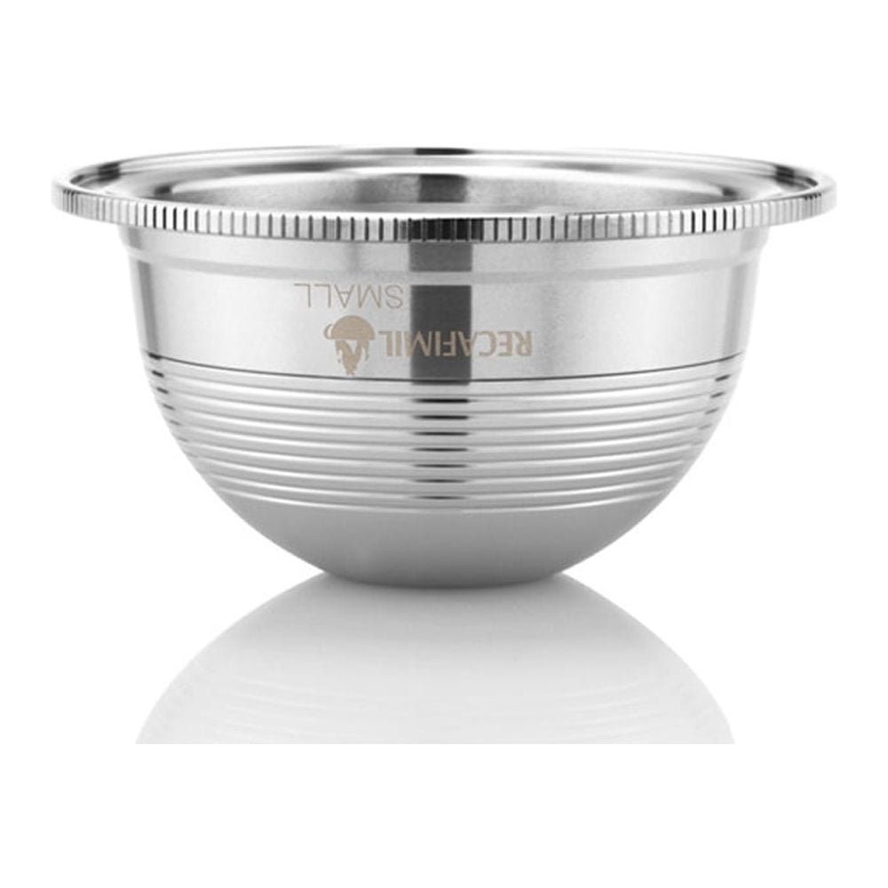 Coffee Capsule Cup Filter Stainless Steel Fillable Reusable Coffee Capsules Set for Nespresso Vertuo Capsule Pod Vertuoline GCA1 and Delonghi ENV150 Coffee Machine