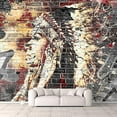 thumbnail image 2 of Idea4wall 4pcs Vintage Pictures Collage Peel and Stick Wallpaper Removable Wall Murals Large Wall Stickers for Home Decoration, 66"x24", 2 of 4