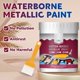 thumbnail image 1 of Rust Converter Metallic Paint 300ml - Blanco, negro, rojo, verde, gris, azul - sin necesidad de lijar, aplicar sobre óxido, incluye cepillo, 1 of 1