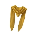thumbnail image 2 of Bufanda con capucha para mujer, calentador de cuello, abrigo con capucha de moda para caminar al libre Amarillo, 2 of 8
