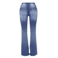 thumbnail image 6 of Aloohaidyvio Denim Jeans for Women ,Ladies Jeans on High Waisted Loose And Comfortable Stretch Wide Leg Denim Pants,Jeans for Women Stretch, 6 of 6
