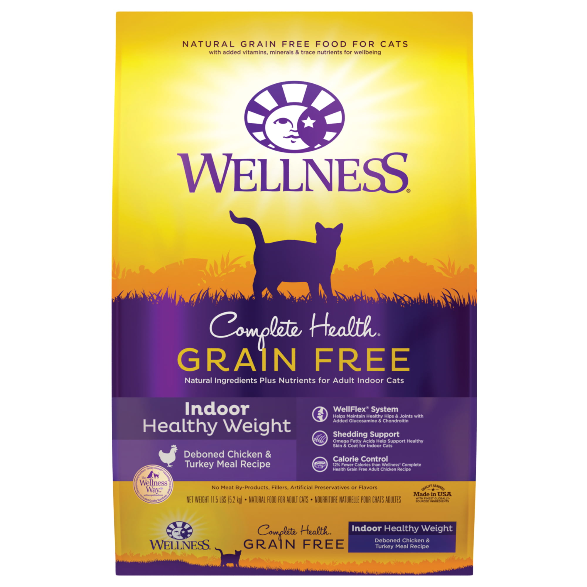 Wellness Complete Health Grain-Free Indoor Healthy Weight Chicken ...