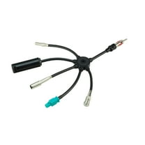 Scosche UAA3-WM1SD Universal Car Antenna Adapter Kit, Black & Silver