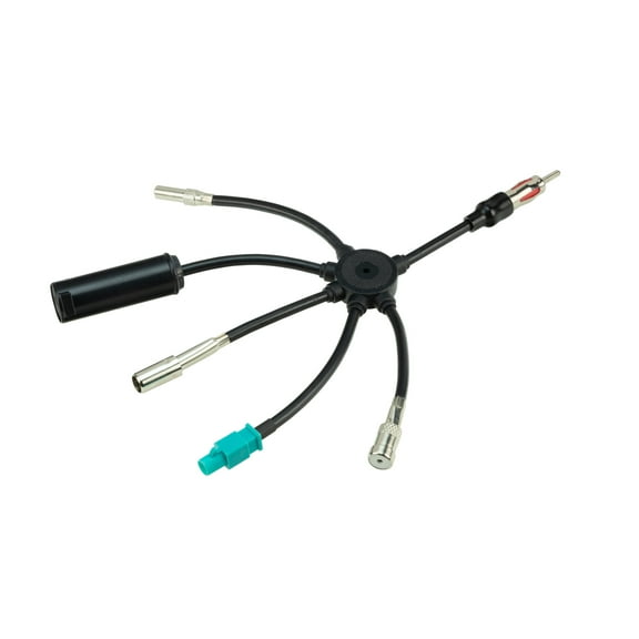Scosche UAA3-WM1SD Universal Car Antenna Adapter Kit, Black & Silver