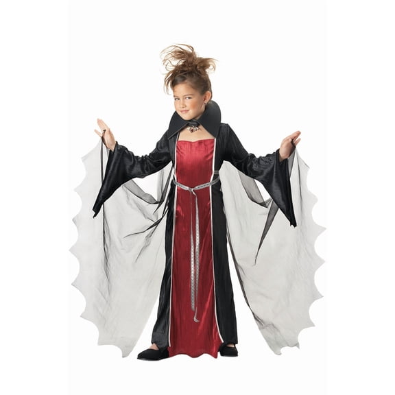 California Costume Collections Vampire Girl's Halloween Fancy-Dress Costume for Child, L (10-12)