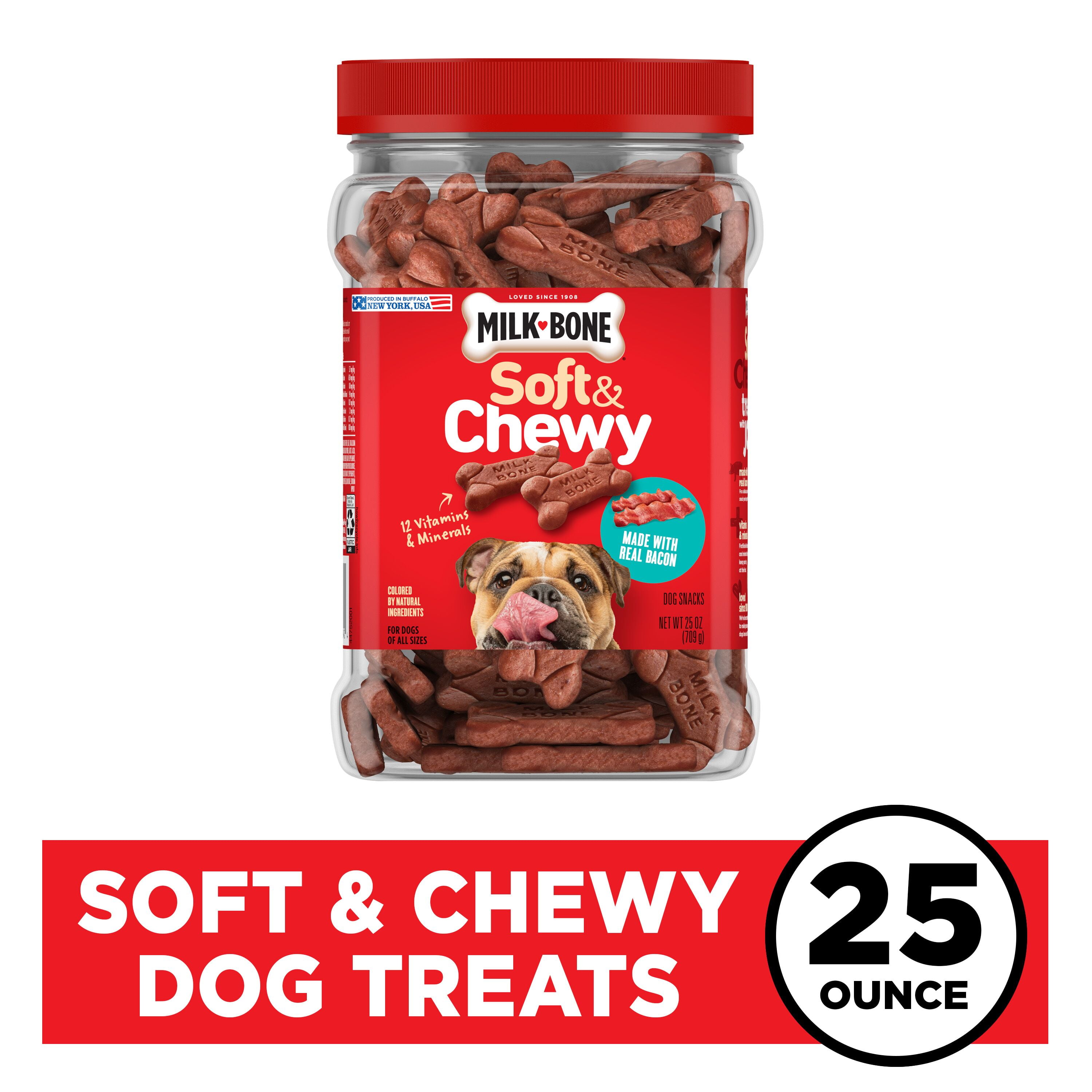 Milk-Bone Soft & Chewy Dog Treats Made With Real Bacon