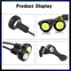 thumbnail image 5 of 10 Faros Led Ojo De Aguila Focos Tipo Xenon Niebla Auto Moto, 5 of 8