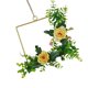 thumbnail image 2 of Bearachild Decoración de boda con flores artificiales, fácil de limpiar, elegante decoración de bajo mantenimiento para interiores o Decoración del hogar champán cuadrado, 2 of 6