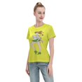 thumbnail image 4 of T-Shirt Basique à Manches Courtes pour Femmes Sailor Moon Makoto Kino, 4 of 6