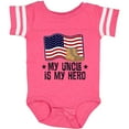 thumbnail image 3 of Inktastic My Uncle is My Hero Military Nephew Boys or Girls Baby Bodysuit, 3 of 5