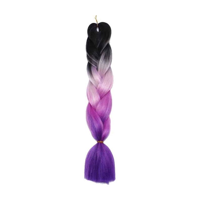 fastboy Gradient Color Women Braid Hair Large Braiding Hair Wigs High Temperature Fiber Synthetic Hair Extensions
