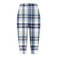 thumbnail image 3 of Sweatpants Capris For Women Print Pants Bottom Drawstring Joggers Womens Business Casual Pants with Pockets Women Pants Casual Cargo Womens Patchwork Casual Pants High Waist plus Size Women Pants, 3 of 4
