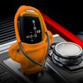 thumbnail image 1 of Auto Gear Knob Cover Funny Hoodie Sweatshirt er Knob Orange, 1 of 8