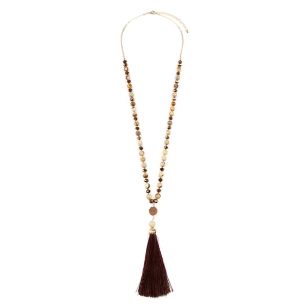 Long new Tassel Pendant Necklaces in 3 Colors NWT #KMN12255 