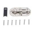 thumbnail image 4 of Cerradura de pestillo de puerta, pestillo de casillero de 86 mm de largo, pestillo de perno de barril de puerta, pestillo deslizante, rendimiento inigualable, 4 of 9