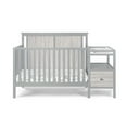 thumbnail image 4 of Suite Bebe Connelly 4-in-1 Convertible Crib and Changer Combo, Gray, 4 of 12