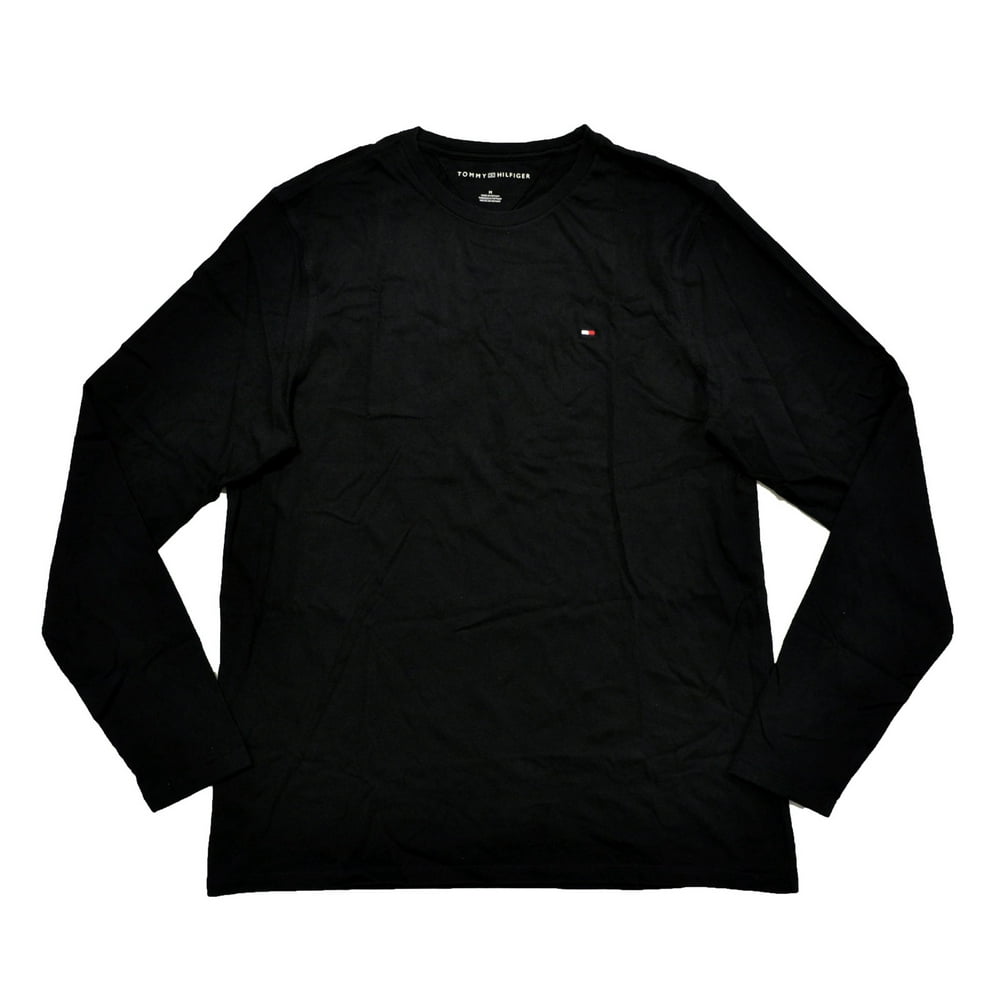 tommy hilfiger black long sleeve