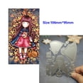 thumbnail image 3 of Troqueles de corte de Metal con forma de Ángel para niñas, plantillas para álbum de recortes, fabricación de tarjetas de felicitación, Navidad, invierno, 2022, 3 of 4