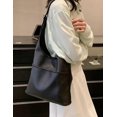 thumbnail image 2 of Kukuzhu Shoulder Bag Women Soft Fashion Hobo Bag Casual Leather Large Shopping Traveling Tote Bag Purse, 2 of 4
