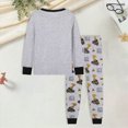 thumbnail image 5 of TOWED22 Toddler Baby Boy Clothes Fall Winter Sweatshirt Pants 2 Piece Set Infant Color Block Long Sleeve Top Suit Outfits 6-12 Months 12-24 Months 2t 3t 4t 5t 6t 7t 8t 9t Children,Yellow,3-4 Y, 5 of 5