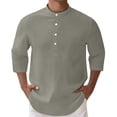 thumbnail image 1 of 2025 Polo clásico para hombre: manga corta con botones, poliéster-spandex, cómodo para llevar en la calle, adecuado para negocios/ocasión informal, tallas S-XXXL., 1 of 8